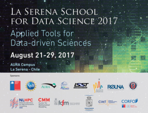 Escuela de invierno de la serena – 21 al 29 de agosto 2017 – Herramientas aplicadas para procesar grandes volúmenes de datos científicos