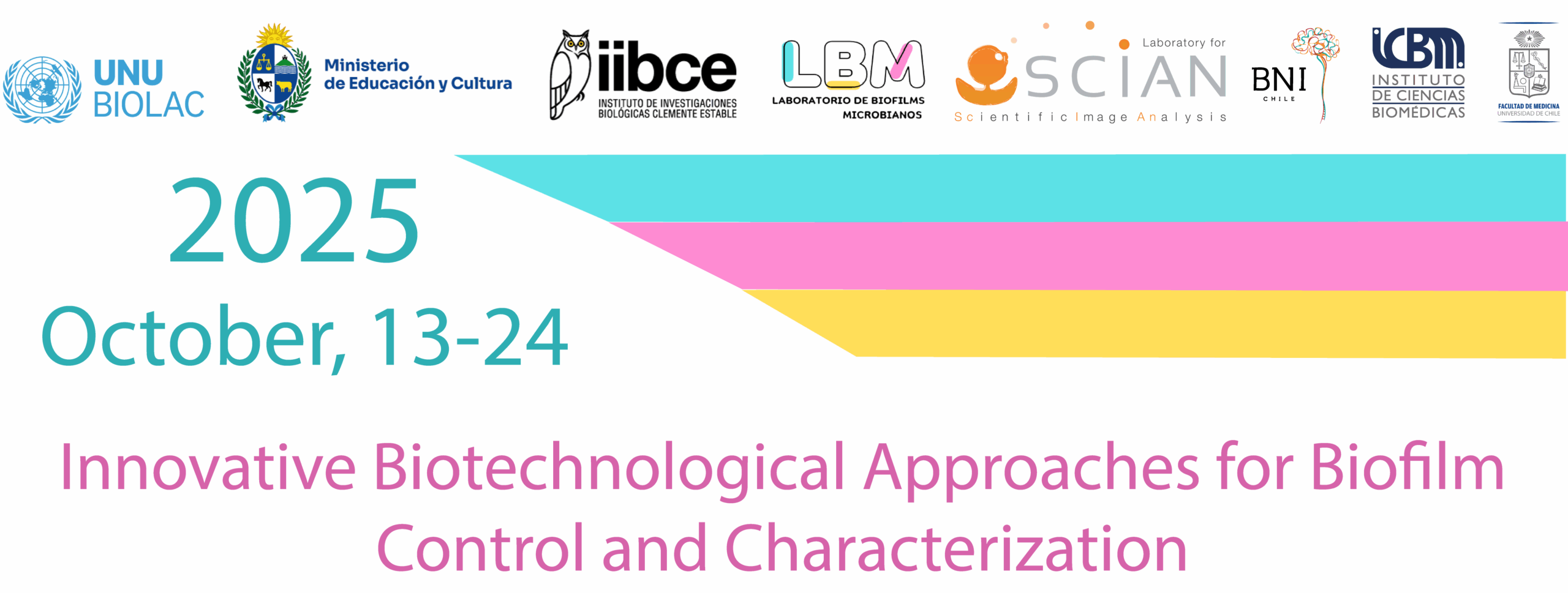 International Course: Innovative Biotechnological Apporaches for Biofilm Control and Characterization